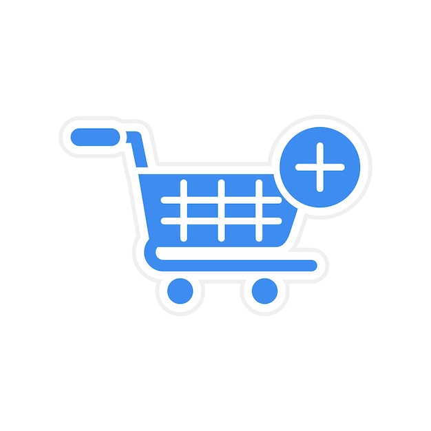 Imagen vectorial del icono de compra Se puede utilizar para el Cyber Lunes