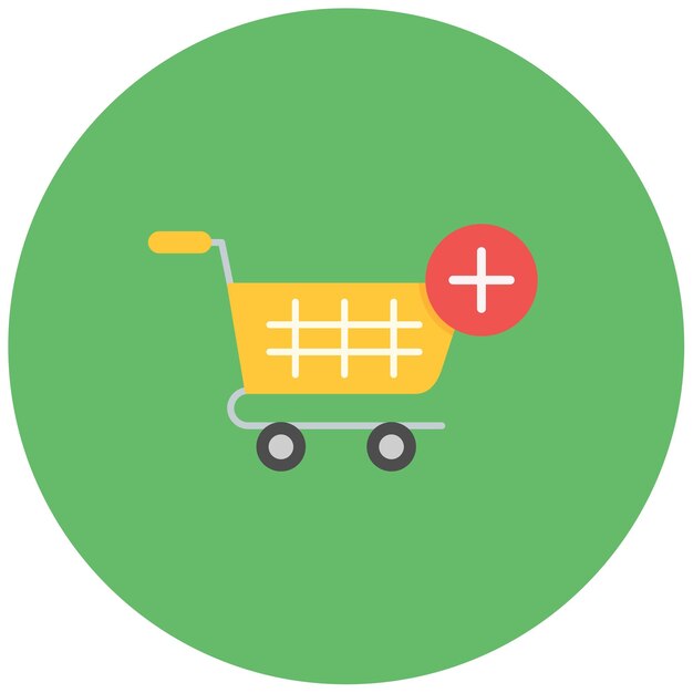 Imagen vectorial del icono de compra Se puede utilizar para el Cyber Lunes