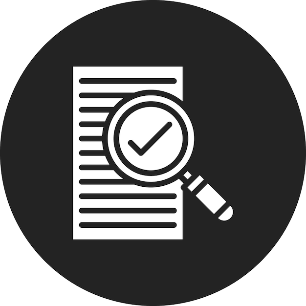 Imagen vectorial de icono de comprobación de hechos Se puede usar para el Día de la Libertad de Prensa
