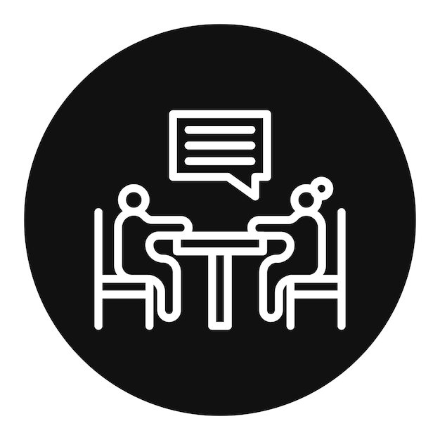 Imagen vectorial del icono de comunicación de los padres Se puede utilizar para la guardería