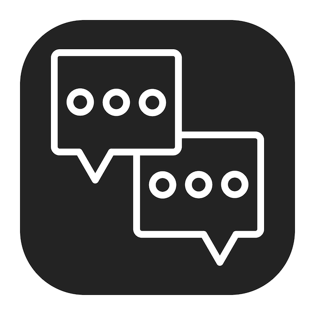 La imagen vectorial del icono de comunicación puede utilizarse para la organización