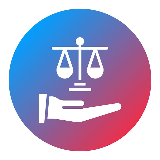 Imagen vectorial del icono de conducta ética Se puede utilizar para los valores básicos