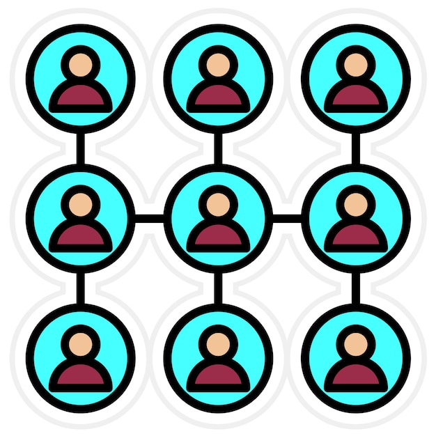 Imagen vectorial de icono de conectividad Se puede utilizar para Internet de las Cosas