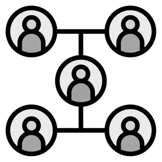 Imagen vectorial del icono de conexión Se puede utilizar para la adopción de niños