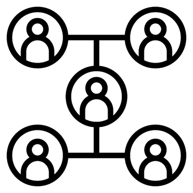 Imagen vectorial del icono de conexión Puede utilizarse para la adopción de niños