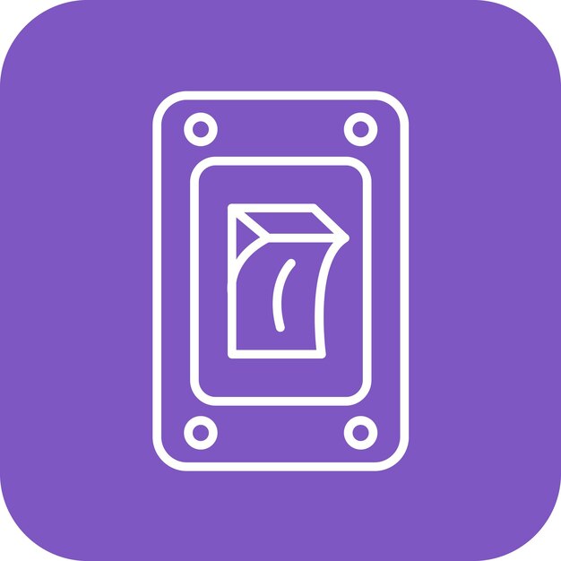 Imagen vectorial de icono de conmutación Se puede utilizar para la escuela