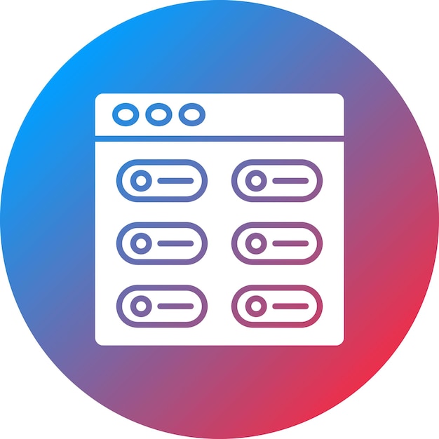 Imagen vectorial de icono de conmutación Se puede utilizar para la experiencia del usuario