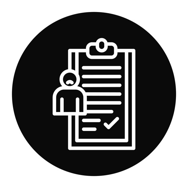Imagen vectorial del icono de consentimiento sin ambigüedad Se puede utilizar para la privacidad