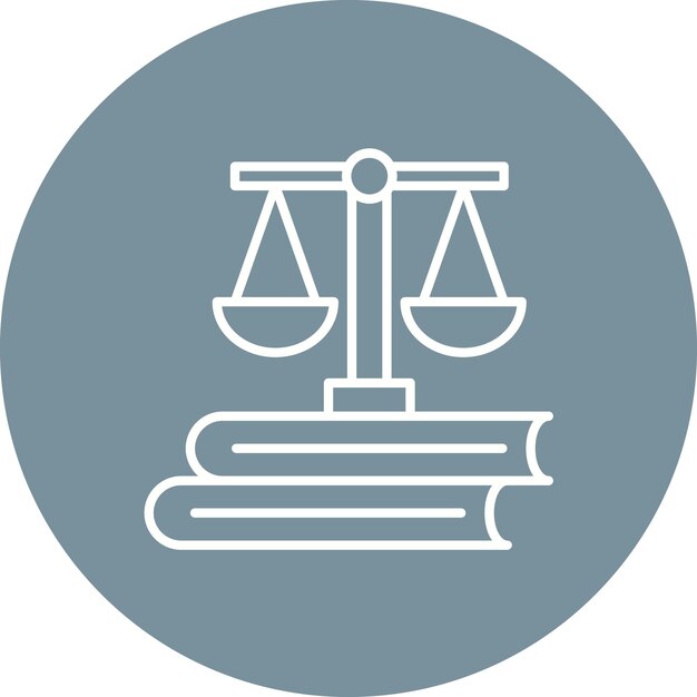 Imagen vectorial del icono de la Constitución Se puede utilizar para la legislación de la ley