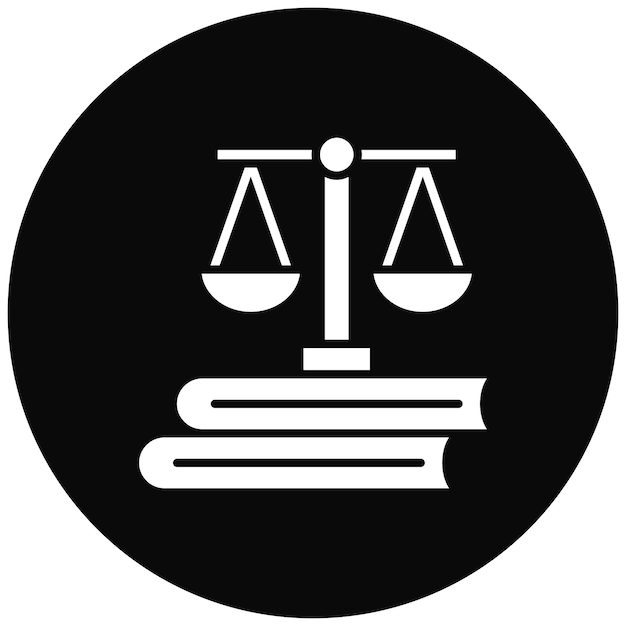 Imagen vectorial del icono de la Constitución Se puede utilizar para la legislación de la ley