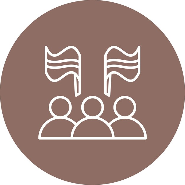 Imagen vectorial de icono de construcción de equipo Se puede utilizar para capacitación empresarial