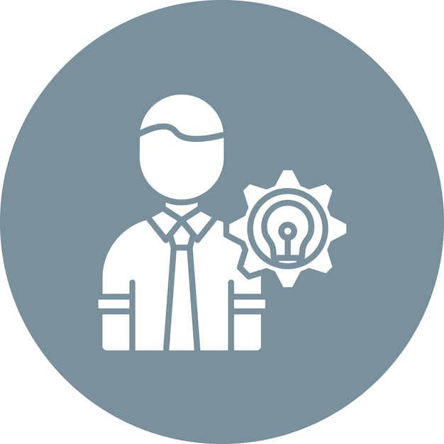 Imagen vectorial de icono de consulta de HR Puede utilizarse para Recursos Humanos