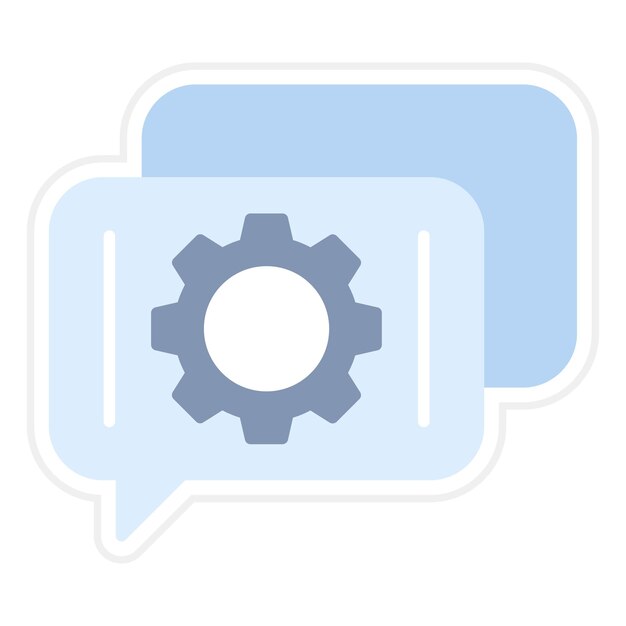 Imagen vectorial del icono del consultor del proyecto Se puede utilizar para la agencia de redes sociales