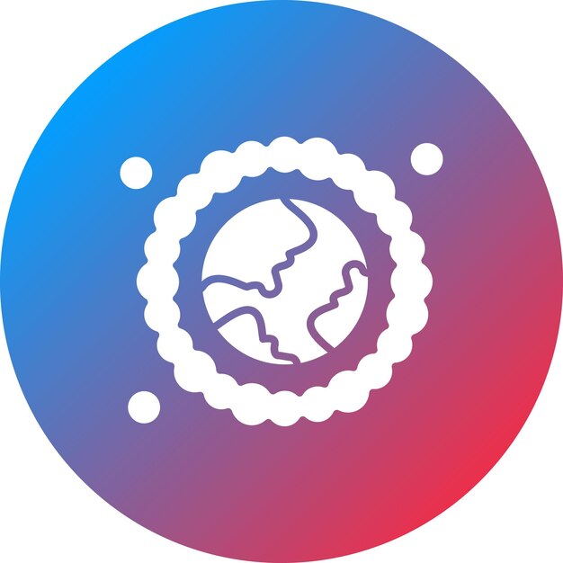 Imagen vectorial del icono de la contaminación atmosférica Se puede utilizar para la contaminación