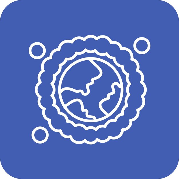 Imagen vectorial del icono de la contaminación atmosférica Se puede utilizar para la contaminación