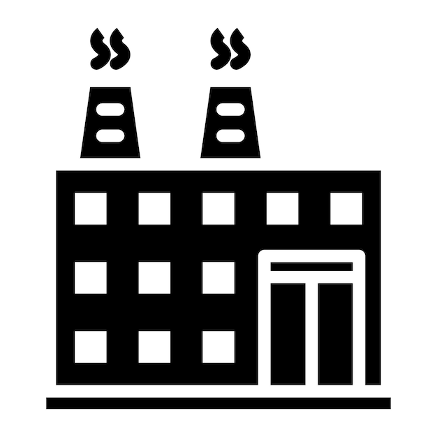 Imagen vectorial del icono de contaminación Puede utilizarse para la interrupción de la actividad