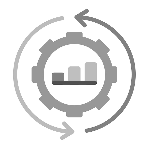 Imagen vectorial del icono de continuidad de la actividad Puede utilizarse para la gestión de riesgos