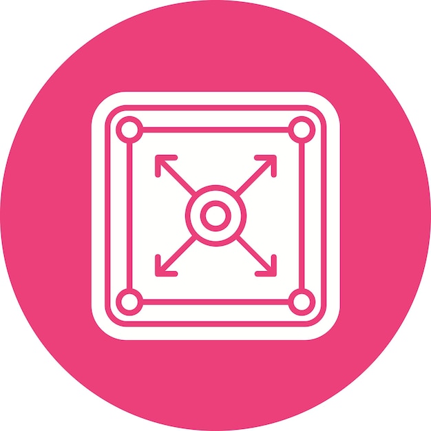 La imagen vectorial del icono de contorno se puede utilizar para la infografía