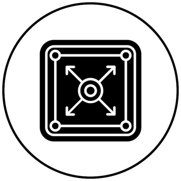 La imagen vectorial del icono de contorno se puede utilizar para la infografía