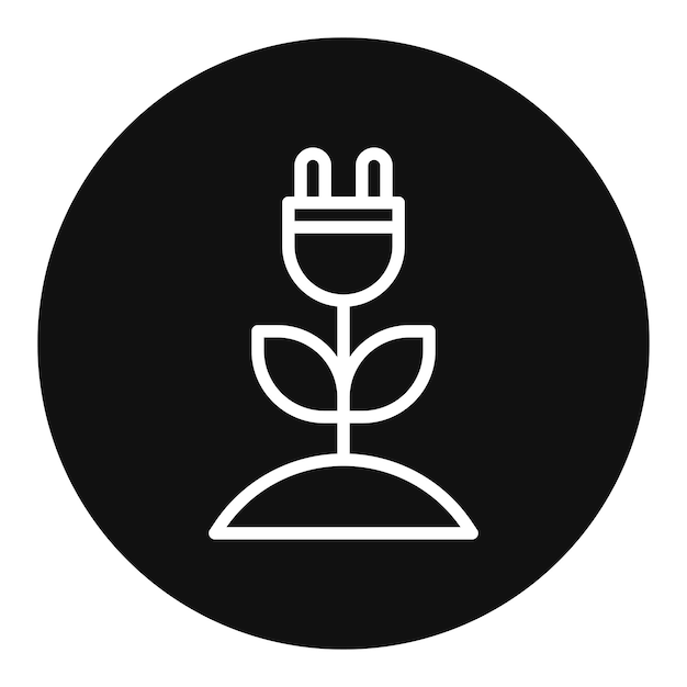 Imagen vectorial del icono de control de la contaminación Se puede utilizar para el Día Mundial del Medio Ambiente