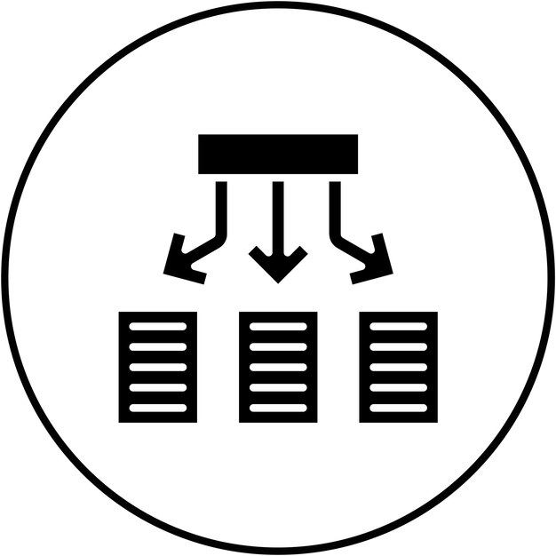 Imagen vectorial del icono de control de versión Se puede usar para No Código