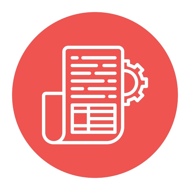 Imagen vectorial del icono de los controles internos Puede utilizarse para la auditoría empresarial