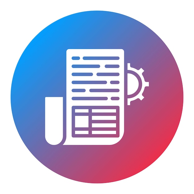 Imagen vectorial del icono de los controles internos Puede utilizarse para la auditoría empresarial