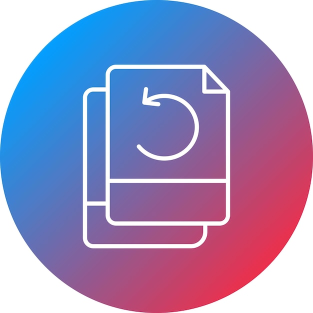 Imagen vectorial de icono de copia de seguridad de archivo Se puede utilizar para alojamiento web