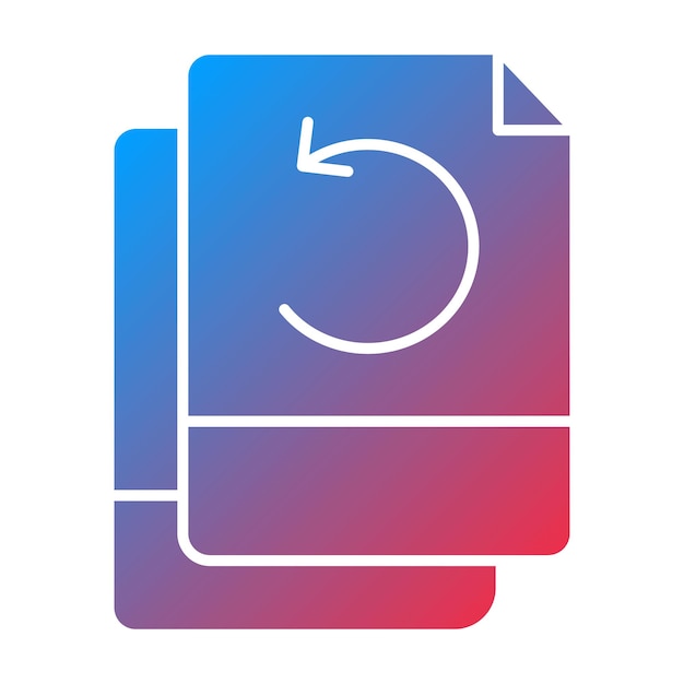 Imagen vectorial de icono de copia de seguridad de archivo Se puede utilizar para alojamiento web