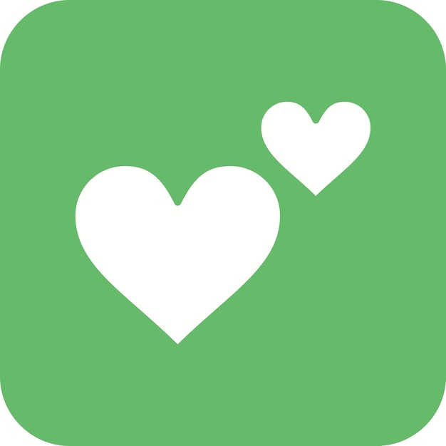 La imagen vectorial del icono del corazón se puede utilizar para la retroalimentación del cliente