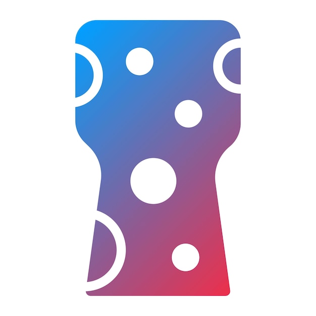 Imagen vectorial del icono de corcho Puede utilizarse para las características de la tela