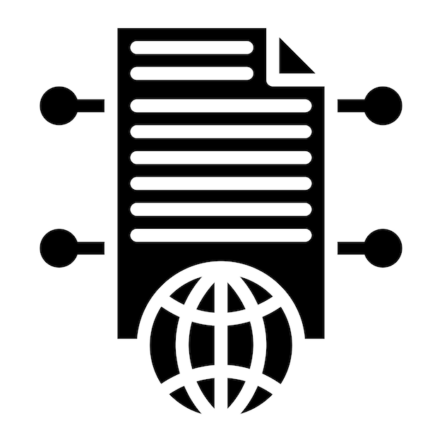 Imagen vectorial de icono corporativo vinculante Se puede utilizar para el cumplimiento y la regulación