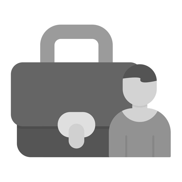 Imagen vectorial de icono de corredor Se puede utilizar para personas de negocios