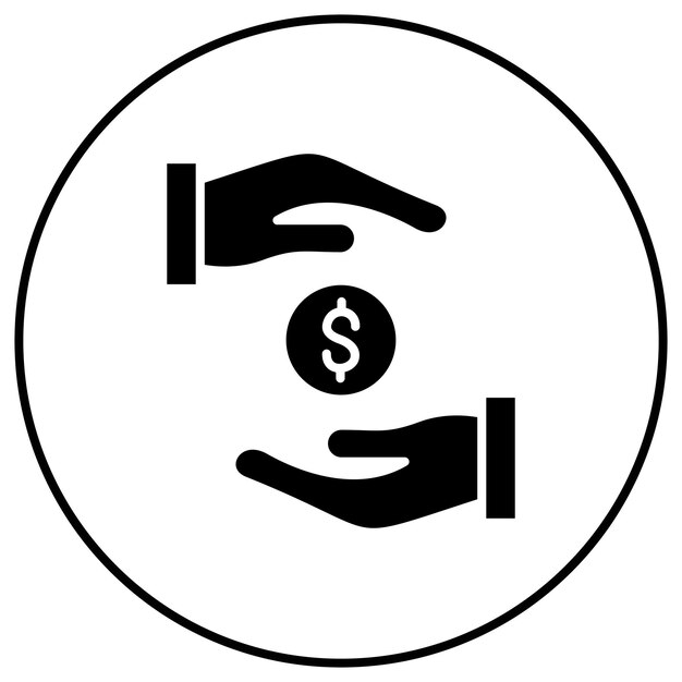 Imagen vectorial de icono de corrupción Se puede usar para Crime and Law