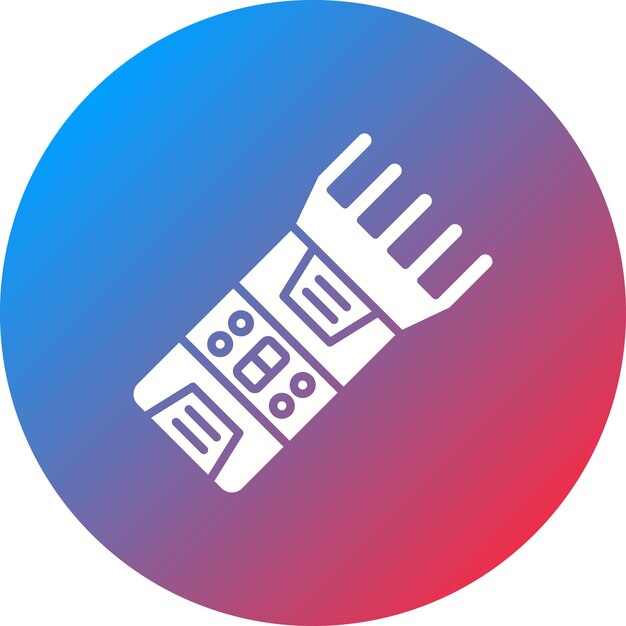 Imagen vectorial del icono del cortador Se puede utilizar para dispositivos electrónicos