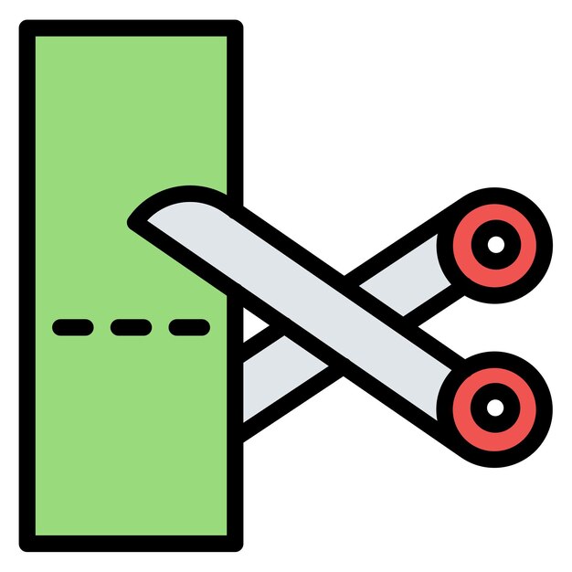 Imagen vectorial de icono de corte Se puede usar para Adicción