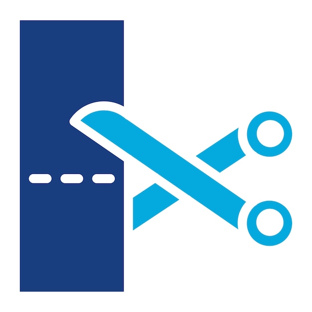 Imagen vectorial de icono de corte Se puede usar para Adicción