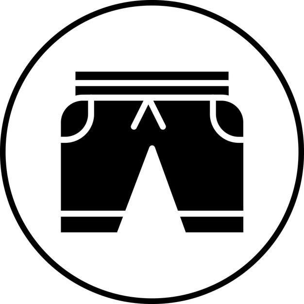 Imagen vectorial de icono corto Se puede usar para voleibol