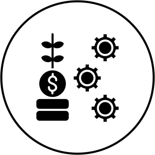 Imagen vectorial del icono de coste de Sprint Se puede utilizar para Finanzas y Dinero