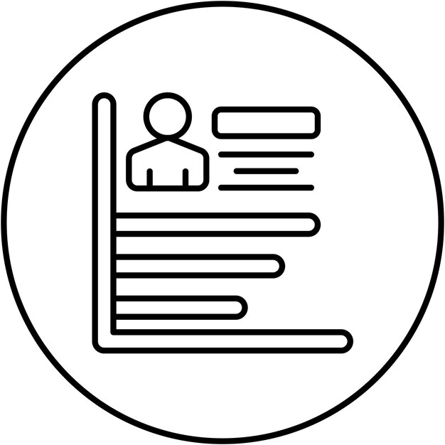 Imagen vectorial del icono de crecimiento de seguidores Se puede usar para la agencia de redes sociales