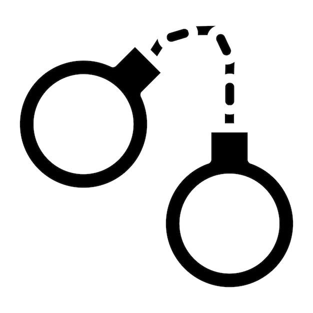 Imagen vectorial de icono de crimen Se puede usar para géneros de películas