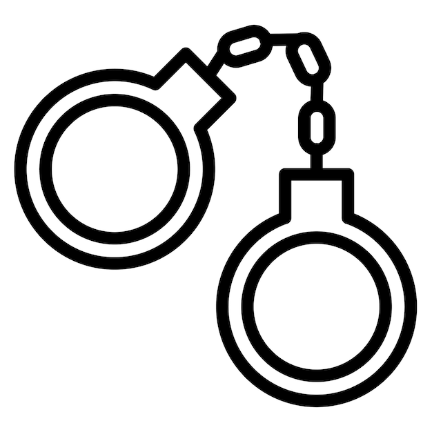 Imagen vectorial de icono de crimen Se puede usar para géneros de películas