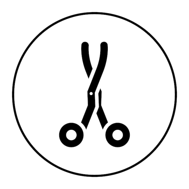 Imagen vectorial de icono de crisol Puede usarse para la ciencia