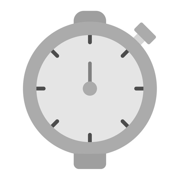 Imagen vectorial del icono del cronómetro Se puede usar para Pilates