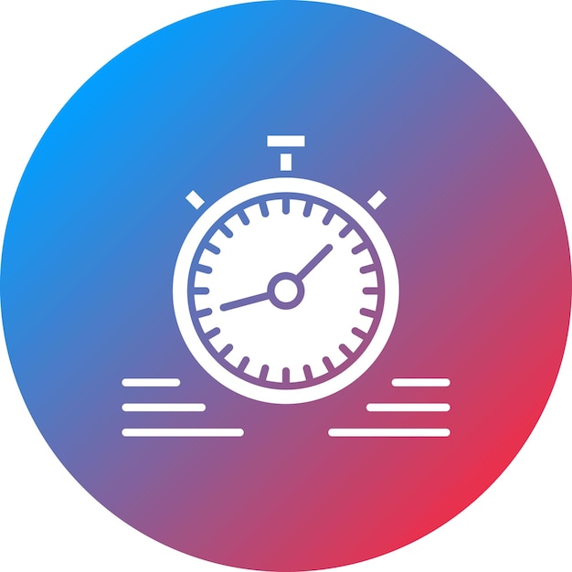 Imagen vectorial del icono del cronómetro Se puede utilizar para compras y comercio electrónico