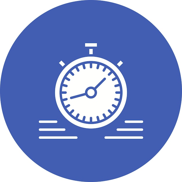 Imagen vectorial del icono del cronómetro Se puede utilizar para compras y comercio electrónico