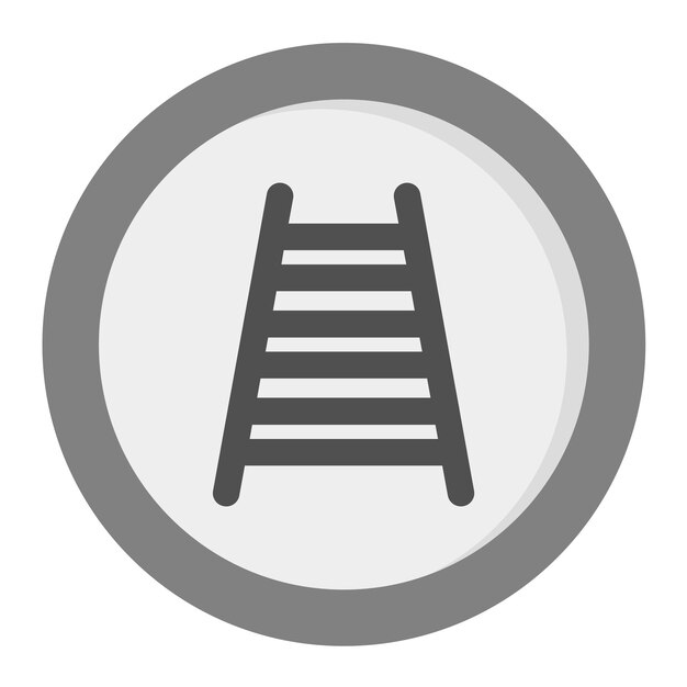 Imagen vectorial de icono de cruce de ferrocarril Se puede utilizar para señales de tráfico