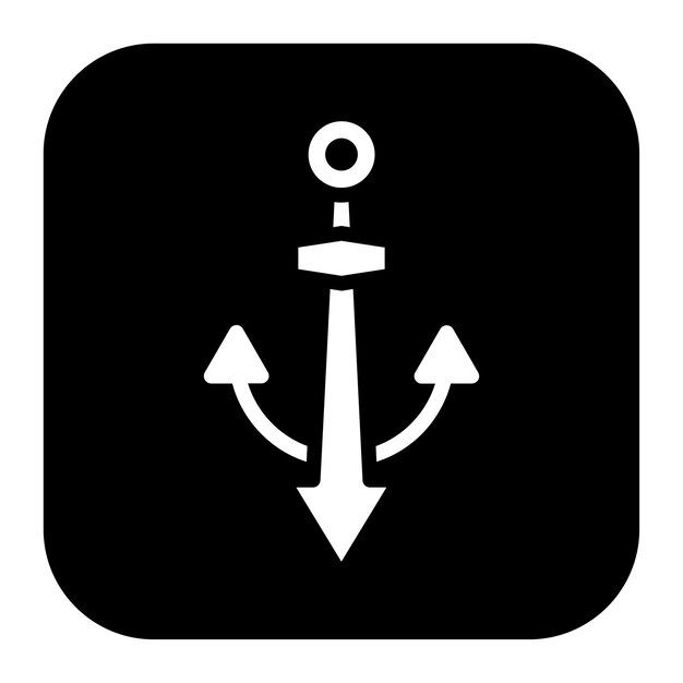 Imagen vectorial del icono de crucero Se puede utilizar para el crucero