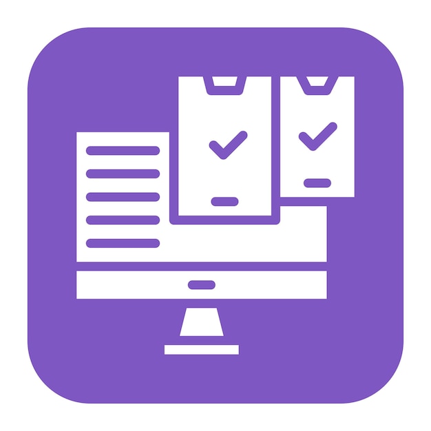 Imagen vectorial de icono cruzado de plataforma Se puede usar para Video Blog