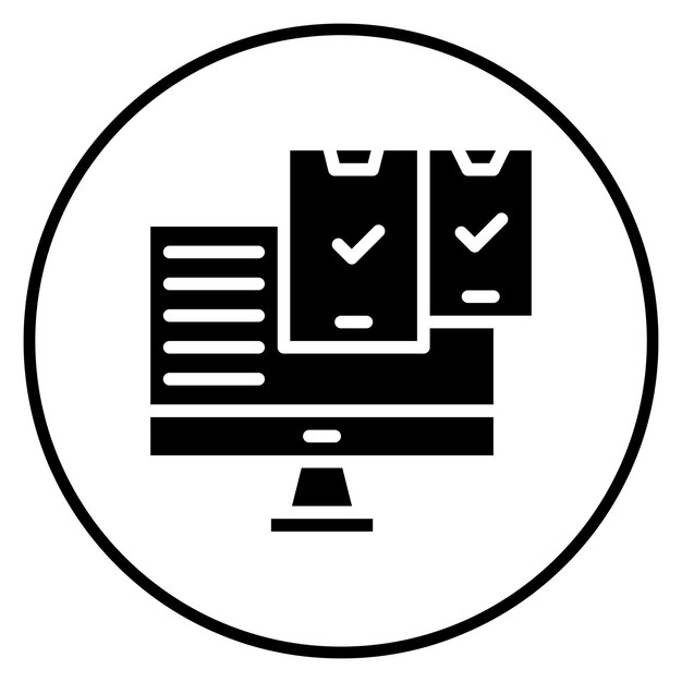 Imagen vectorial de icono cruzado de plataforma Se puede usar para Video Blog